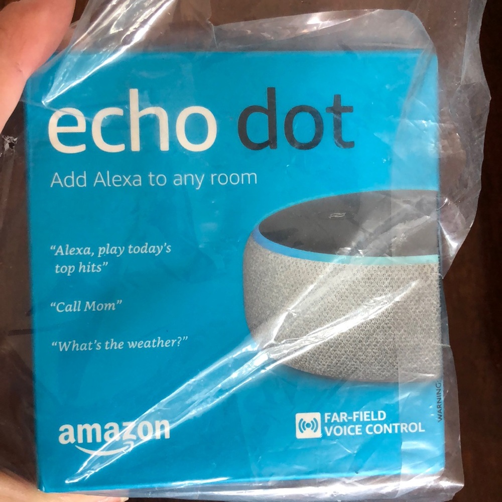 Brand new echo dot